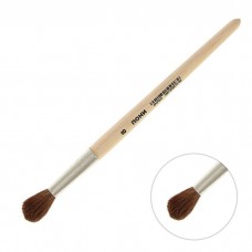 Кисть Пони круглая N 8 (диаметр обоймы 8 мм; длина волоса 26 мм), деревянная ручка, Calligrata