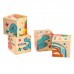 Кубики деревянные «Домашние животные», набор 4 шт.