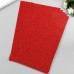 Фоамиран Красный блеск 2 мм формат А4 (набор 5 листов)