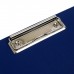 Планшет с зажимом А3, 420 х 320 мм, покрыт высококачественным бумвинилом, с металлическими уголками, синий (клипборд)