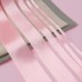Набор атласных лент, 5 шт, размер лент: 6/10/20/40/50 мм × 23 +- 1 м, цвет розовый