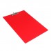 Планшет с зажимом А3, 420 x 320 мм, покрыт высококачественным бумвинилом, красный (клипборд)