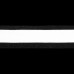 Светоотражающая лента-резинка, 20 мм, 10 +- 1 м, цвет чёрный