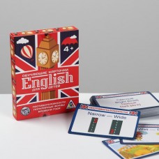 Настольная игра «English для детей», 50 карт, 4+