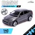 Машина металлическая BMW X6, 1:43, цвет серый