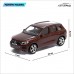 Машина металлическая VOLKSWAGEN TOUAREG, 1:43, цвет коричневый