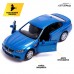 Машина металлическая BMW M5, 1:32, открываются двери, инерция, цвет синий