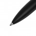 Ручка подарочная, шариковая Графит в кожзам футляре, поворотная, чёрно-серебристый корпус