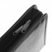 Папка деловая, искусственная кожа, 370 х 275 х 50 мм, с ручкой-трансформер, 3Д54 Люкс, черная