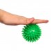 Мяч массажный ø7 см., цвет зеленый, Крошка Я