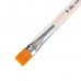 Кисть Синтетика Плоская N18 (ширина обоймы 18 мм; длина волоса 19 мм), деревянная ручка, Calligrata