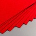 Фетр мягкий 1 мм Красный набор 10 листов формат А4