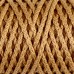 Шнур для вязания Классик без сердечника 100% полиэфир ширина 4мм 100м (горчичный)