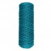 Шнур для вязания Классик без сердечника 100% полиэфир ширина 4мм 100м (морская волна)