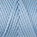 Шнур для вязания Классик без сердечника 100% полиэфир ширина 4мм 100м (светло-голубой)