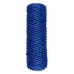 Шнур для вязания Классик без сердечника 100% полиэфир ширина 4мм 100м (васильковый)