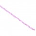 Шнур для вязания Классик без сердечника 100% полиэфир ширина 4мм 100м (св.сиреневый)