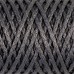 Шнур для вязания Классик без сердечника 100% полиэфир ширина 4мм 100м (серый)