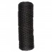 Шнур для вязания Классик без сердечника 100% полиэфир ширина 4мм 100м (т.-серый)