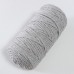 Шнур для вязания Пухлый 100% хлопок ширина 5мм 100м (св.серый)