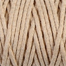 Шнур для вязания Пухлый 100% хлопок ширина 5мм 100м (песочный)