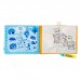 Книжка для рисования водой многоразовая «Весёлый зоопарк» с водным маркером