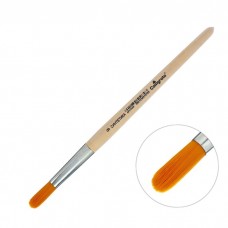 Кисть Синтетика Круглая N 9 (диаметр обоймы 9 мм; длина волоса 28 мм), деревянная ручка, Calligrata