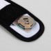 Светоотражающий браслет на батарейках, 3 режима, 34,5 × 4 см, цвет серый