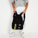 Рюкзак школьный молодёжный «Штрихкод», 33х13х37 см, отдел на молнии, наружный карман, цвет чёрный