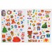 Книга с многоразовыми наклейками Мастерская Деда Мороза, 4 стр., формат А4