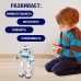 Робот радиоуправляемый IQ BOT GRAVITONE, русское озвучивание, цвет синий