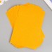 Фетр жесткий 1 мм Оранжево-персиковый набор 10 листов формат А4