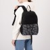 Рюкзак школьный молодёжный One line, 29х12х37 см, отд на молнии, наружный карман, светоотраж., чёрный