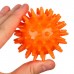 Развивающий массажный мячик «Монстрик», диаметр 6 см, цвет оранжевый, Крошка Я