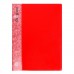 Папка с 30 вкладышами А4, 600 мкм, Calligrata, 15 мм, красная