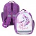 Рюкзак школьный, 37 х 27 х 16 см, эргономичная спинка, Calligrata Б Magic unicorn
