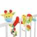 Растяжка - спираль с игрушками дуга на коляску / кроватку для малышей 0+ «Жирафик», Крошка Я