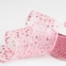 Лента декоративная «Пайетки», 40 мм, 9 +- 0,5 м, цвет розовый