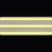 Светоотражающая лента-резинка, 40 мм, 10 +- 1 м, цвет салатовый
