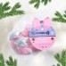 Подарочный набор носочки - погремушки «Принцесса», 2 шт., новогодняя упаковка, Крошка Я