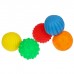 Подарочный набор развивающих, тактильных мячиков Крошка Я «Волшебная звезда» 5 шт., цвет синий