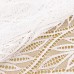 Кружевная эластичная ткань, 190 мм × 2,7 +- 0,5 м, цвет белый