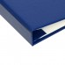 Папка Курсовой проект А4, бумвинил, гребешки/сутаж, без бумаги, цвет синий (вместимость до 300 листов)
