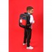 Рюкзак каркасный школьный Calligrata Красная тачка, 39 х 30 х 14 см