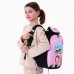 Рюкзак школьный, эргономичная спинка  «1 сентября: Girl» 39x32x14 см