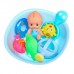 Набор резиновых игрушек для ванны «Игры малыша», с пищалкой, 8 шт, Крошка Я