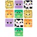 Мемо-игра: Присоски многоразовые для игры в ванной «Морские животные», найди пару, 5 пар, 10 стикеров EVA, Крошка Я