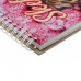 Скетчбук Calligrata А5, 50 листов, твёрдая обложка, Тигр, металлизированный картон с объёмным рисунком, блок 100 г/м2