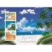 Альбом для рисования А4, 60 листов на гребне Пляж, обложка мелованный картон, блок 100 г/м2