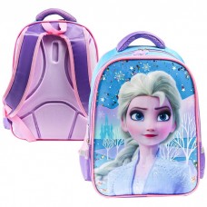 Рюкзак школьный, 39 см х 30 см х 14 см Эльза, Холодное сердце